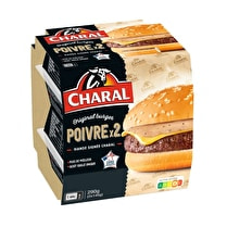 Charal, Burger au poivre x  2