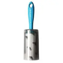 Votre rayon propose, Brosse adhésive 24 feuilles avec coque de rangement transparente, collection soft celeste