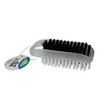 Votre rayon propose, Brosse à ongles, 1 face fibre noire dure, 1face fibre blanche souple
