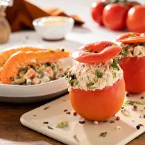 Votre poissonnier propose, Tomate au thon x2 pièces