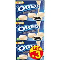 Oréo, Biscuits enrobés Chocolat blanc