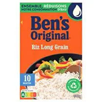 Ben's Original, Riz long grain cuisson rapide vrac 10 min