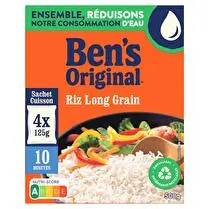 Ben's Original, Riz long grain sachet cuisson 10min