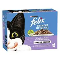Félix, Émincés en gelée sélection mixte