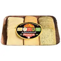 Pochat et fils, Plateau de 3 Fromages à raclette: Nature, tomme et ail des ours