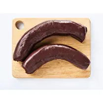 Emballé dans nos ateliers, Boudin noir aux oignons