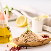 Votre poissonnier propose, Rillettes de saumon fumé