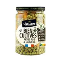 D'aucy, Petits pois carottes bien cultivés