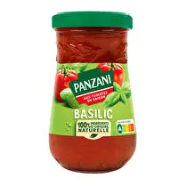 Panzani, Sauce tomate basilic 100% ingrédient naturel