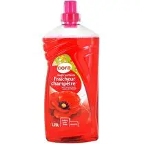 Cora, Nettoyant multi-usages fleurs rouges