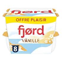 FJORD DANONE Spécialité laitière Vanille Offre plaisir