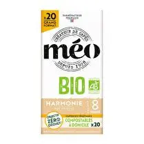 Méo, Capsule bio harmonie home compost x20