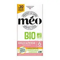 Méo, Capsule bio delicatesse home compost x20
