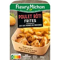 Fleury michon, Le Poulet rôti frites dorées au four