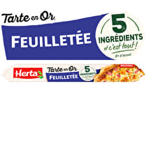 Herta, Pâte à tarte feuilletée