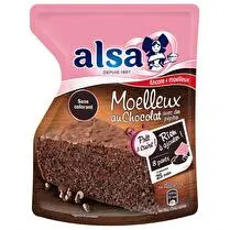 Alsa, Preparation à cuire gâteau moelleux chocolat doypack