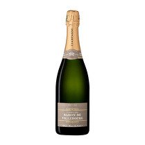 BARON DE VILLEBOERG Champagne Brut Blanc de noir Vignerons Engagés 12%