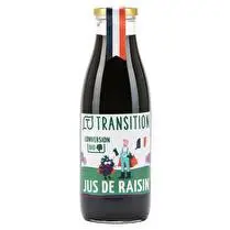 Transition, Pur jus de raisin pasteurisé en conversion vers l agriculture biologique