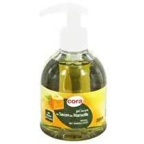 Cora, Pompe gel lavant savon de Marseille