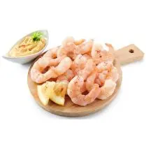 Votre poissonnier propose, Queues de crevettes décortiquées