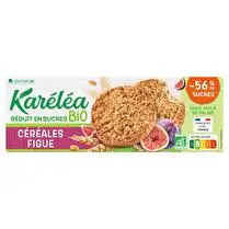 Karéléa, Sablés céréales figues réduit en sucre