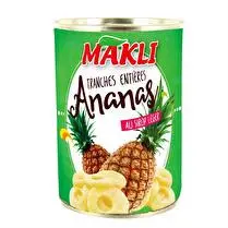 Le moins cher, Tranches ananas sirop léger