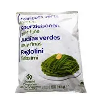 Le moins cher, Haricots verts très fins