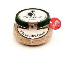 Le Pâtureur, Rillettes 100% canard