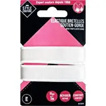 STYLE COUTURE, Elastique Réparation bretelle soutien gorge