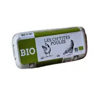 CH'Tites Poules, Oeufs bio tout calibre