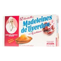 LES MADELEINES DE LIVERDUN Boîte de 12 Madeleines aux Griottines