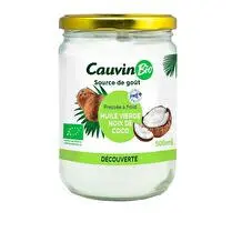 Cauvin, Huile vierge de noix de coco