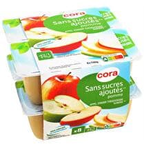 CORA Dessert fruitier pomme sans sucres ajoutés