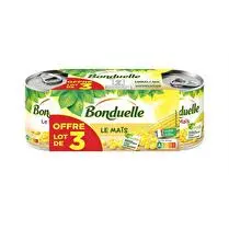 Bonduelle, Maïs Sans résidu de pesticides