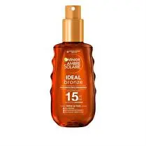 GARNIER AMBRE SOLAIRE, Huile protectrice sublimatrice idéal bronze SPF 15