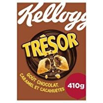TRÉSOR KELLOGG'S Céréales chocolat caramel et cacahuètes