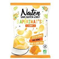 NATEN Chips au curry sans gluten BIO