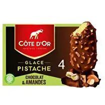 Côte d'or, Bâtonnets Côte d'Or Pistache  x4