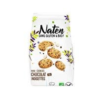 NATEN Mini cookies avoine chocolat noisettes sans gluten BIO