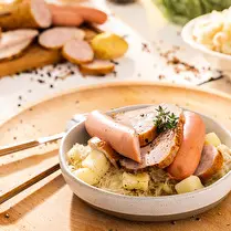 Fabriqué dans nos ateliers, Choucroute garnie
