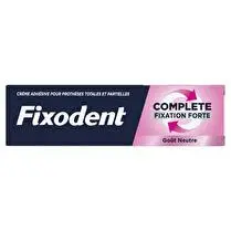 Fixodent, Crème fixative neutre