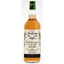 La Favorite, Rhum agricole de la Martinique l'authentique ambré