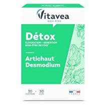 VITAVEA Detox artichaut desmodium 30 comprimés