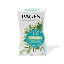 Pagès, The vert bio serenite feuilles d'oranger rooibos saveur fleur d'oranger x20s