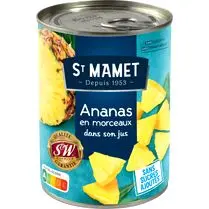 St Mamet, Ananas morceaux 3/4