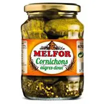 Melfor, Cornichons aigre doux