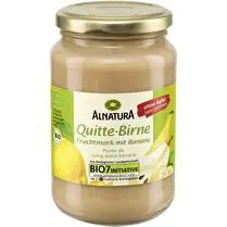 Alnatura, Purée de coing poire banane