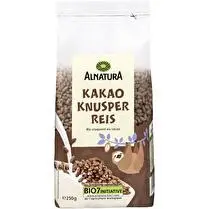 Alnatura, Riz soufflé croustillant au cacao BIO