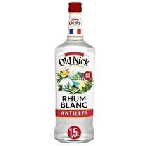 OLD NICK Rhum blanc des Antilles françaises 40%
