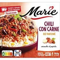 MARIE Chili con carne, riz parfumé